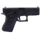 Страйкбольный пистолет WE GLOCK-19 gen5, металл слайд, сменные накладки, авт. огонь WE-G011-BK